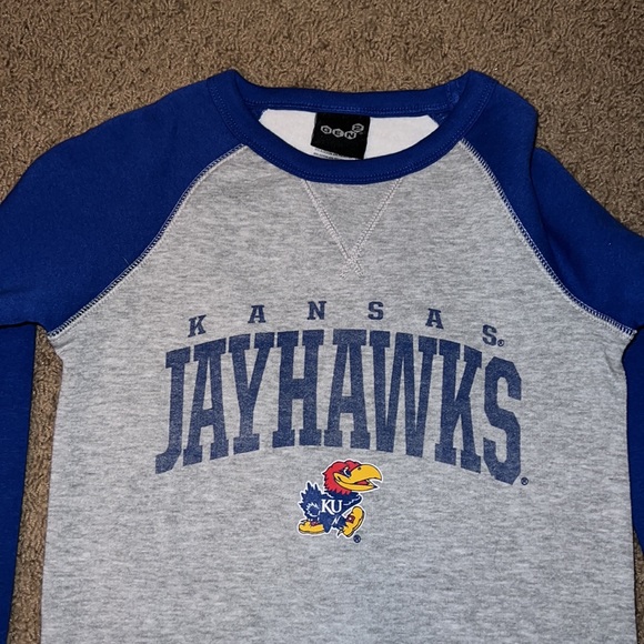 KU sweatshirt, youth small - Picture 2 of 4